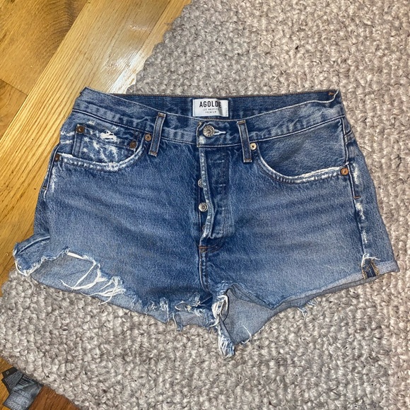 Agolde Parker Shorts - Picture 1 of 3